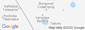 Yarovoye map